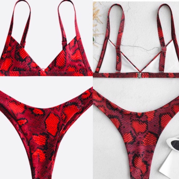 Other - Red snake bikini